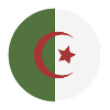Algeria round flag