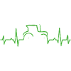 CARDIOGRAMME TRACTEUR Vert