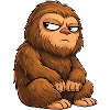 Humour drôle de Monstre Sasquatch Bigfoot
