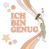 Ich bin Genug – Pastell Regenbogen Held