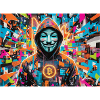 Bitcoin Bazooka - PopArt - Satoshi 3