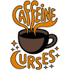 Caffeine Curves Coffee Logo