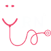 RN Heart Stethoscope Trend Motif