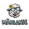 Mählanie Funny Sheep Doodle Name Melanie