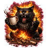 Fire Cat Coffee Defiance