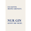 Gin kennt keine Grenzen – Minimal Poster