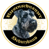 Riesenschnauzer Schutzhund Emblem Gold