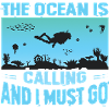 Funny diver design