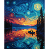 Kayak Van Gogh Nuit étoilée