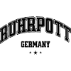 Ruhpott Heimat Germany Lettering