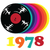 Retro Vinyl Rainbow 1978
