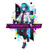 Cyberpunk Anime Girl Future Techwear Aesthetic