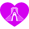 Azadi Iran Heart