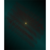 Teal Ringenspiral im Zentrum