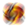 Kreiswirbel Farbspirale