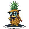 Pineapple Detective Caricature