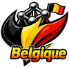 Belgium Flag and Electron