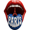 Paris Tongue Pop Art