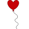 Saint-Valentin cœur rouge, st.valentin