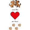 Hundeliebe-Dogs are the heart on four paws