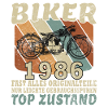 Vintage 1986 Born Motorcycle Birthday Gift