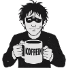 Koffeinheld: Kaffee-Liebe im Schwarzweiß