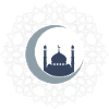 Islamic Art Mosque Crescent Moon Elegant