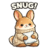 Cuddly Bunny Snug Motif