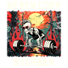Kraftsportler HEBEN ODER STERBEN Lustiges