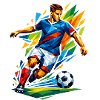 Geometric Football Explosion