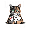 Poker Cat - Don't Bluff Me Bro