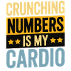Crunching Numbers - Cardio Financial Humor