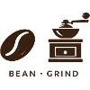 BEAN . GRIND . COFFEE . COFFEE
