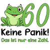 60 Geburtstag Design – Keine Panik! Lustig Frosch