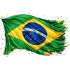 Drapeau brésilien Brésil