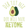 Avocado Keto Saying Image