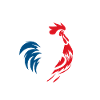 Trikolore Hahn Frankreich