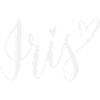 Iris Heart Lettering