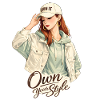 Own Your Style – Fashion Girl Streetwear Design