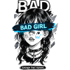 Bad Girl Anime E-Girl Aesthetic Design