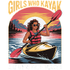 Cadeaux Girls Who Kayak Heaven Design