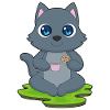 Cat Coffee Cookie