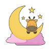 Lune girafe