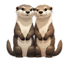 Deux mignons suricates