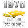 Original 1976 Vintage Born Retro Birthday