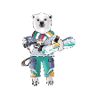 Polar Rider Polar Bear