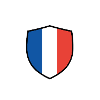 Paris Flag Shield Emblem