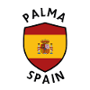 Palma Spain Shield Flag