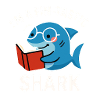 Fin-Tastic Shark reads book