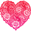 Cœur Dragons Romantiques Amour